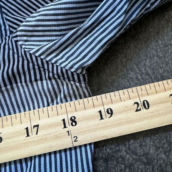 Armani Exchange Slim Fit Button Up Long Sleeve Shirt Striped Mens Size XS - Picture 5 of 10